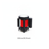 Compact Retractable Barrier Belt Long-Lasting Retractable Belt Cassette Easy to Install Heavy-Duty for Business Owners, Event Planners