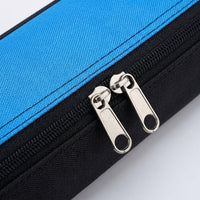 Large Fishing Bag, Single-Layer Blue Oxford Fishing Rod Case, Waterproof with Shoulder Strap, for Amateur Anglers