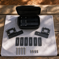 Car Side Awning Standard Accessories Kit for Camping and Outdoor Activities