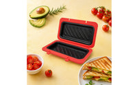 Microwave Sandwich Grill Compact Tray Clamshell Grill Tray Quick-Cooking Food Prep