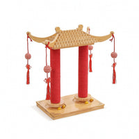 Cat Scratching Post Sturdy Cat Scratcher Multitiered Accessory for Cats, Home