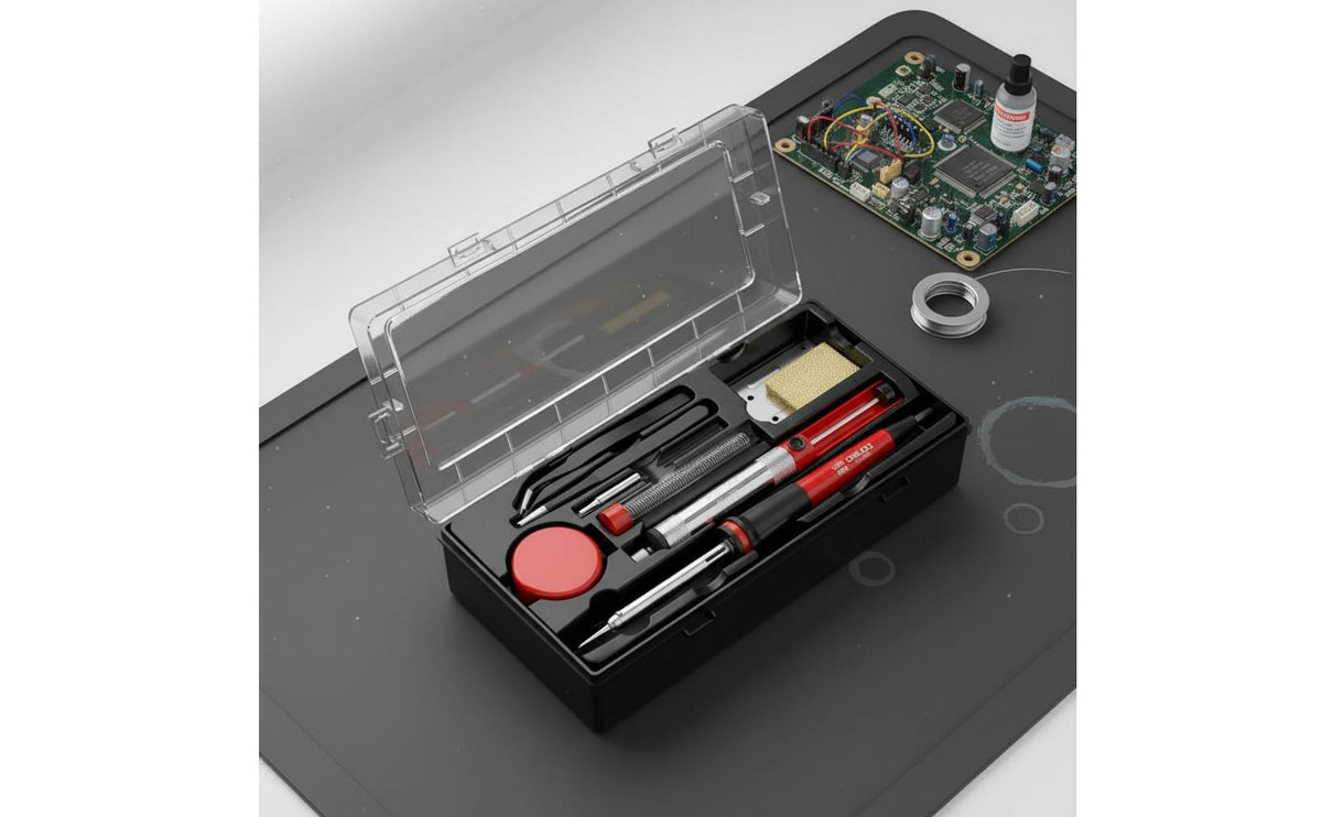Electric Soldering Iron Set Repair Use High Power Soldering Pen Quick Heating Electronic Tool for Electronics Work
