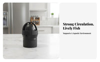 Automatic Rotating Wave Rotating Water Outlet Eliminates Dead Spots Fish Tank Duckbill Outlet Increases Oxygenation 360 Degree Rotating Water Outlet