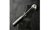 Stainless Steel Bark Scraper with Triangular Blade Handheld Bark Scraper Curved Tool Heavy Duty for Arborists