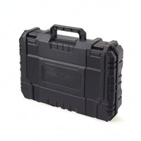 Rugged Equipment Case with Latches Secure Tool Case with Handle Stackable Portable Toolbox Long-Lasting for Mechanics, Technicians