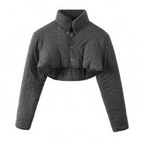 Shoulder Warmer Breathable Cropped Upper Upper Garment Long Sleeves Cold Weather Clothing