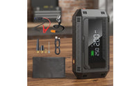 Car Jump Starter with Air Compressor Handheld Jump Starter with Air Compressor Portable Power Bank with Flashlight Rechargeable