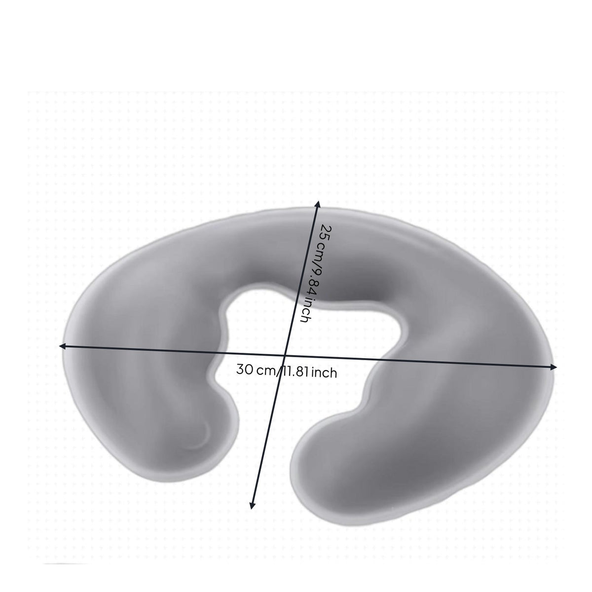 Non-Slip Silicone Face Pillow Traceless Massage Table Face Cushion Skin-Friendly for Estheticians