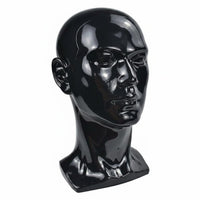 Long-Lasting PVC Material Male Mannequin Head Stable Base Hairpiece Display Stand for Studio
