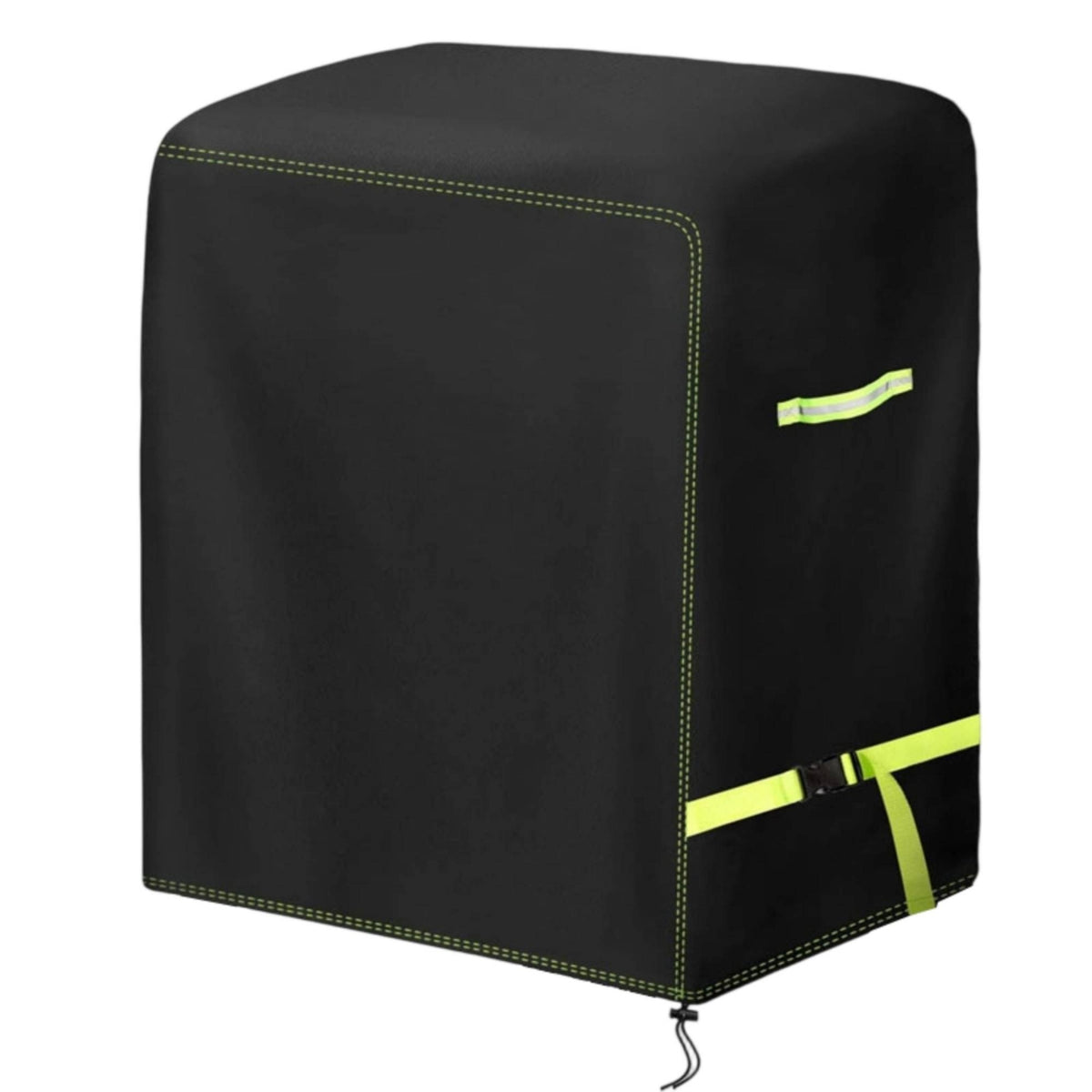 Fade Shielded Waterproof BBQ Grill Cover Secure Fit Waterproof Barbecue Cover Double Stitched Seams Weather-Resistant Grill Protector Adjustable Fastening Straps for Backyard
