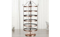 Rotating Earring Holder 6-Tier Earring Display Rack Detachable Jewelry Display for Jewelers, Crafters, Retail Displays, Craft Fairs, Boutiques