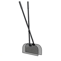 Grabber Rake with Mesh Head Metal Leaf Grabber Rake Soft for Gardeners