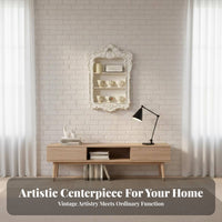 Ornate Wall rack European design Floating Shelf Multi-Functional for Homeowners