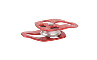 Single Pulley with Side Plates Compact Pulley with Side Plates Lightweight for Climbing, Tree Care, Rappelling