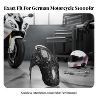 Carbon Fiber Pattern Front Mudguard Debris Protection Motorcycle Front Mudguard Exact Fit Mudguard