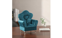Velvet Jewelry Box Upholstered Jewelry Organizer Luxury Box with Silver Legs Organized for Vanity, Desktop