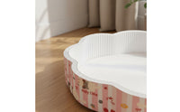 Low-Dust Cardboard Kitten Scratcher Bed Wear-Resistant Bowl Kitten Scratcher Long-Lasting Corrugated Cardboard Scratch Pad 2-in-1 for Cats, Indoor