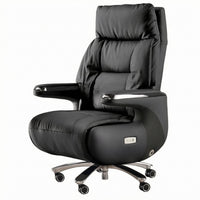 Executives Office Chair Padded Reclining Office Chair Caster Wheels