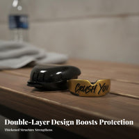 Custom Fit Boxing Mouthguard Shock Absorbent Double Layer Mouthguard Jaw Protection Boxing Mouth Guard Enhanced Breathability for Boxers, Combat Artists, Athletes, Competition, Training