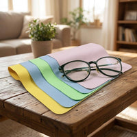 Small Microfibre Cloth 14.5cm for TV Screen Cleaner Spray and Cloth, Microfibre Cloth for Eyeglasses and Monitors, Soft Washable Cleaning Piece