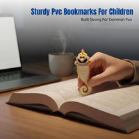 3D Creature Bookmark, PVC Cute Original Navy Sea Series, Creative Animal Design for Students, Office, Gift