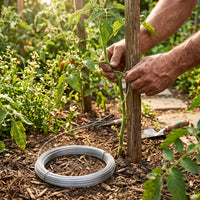 Galvanized Iron Garden Tie Wire for Plants and DIY Crafts