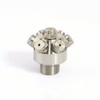 7-Hole Aerosolizing Nozzle Metal Nozzle with Seven Orifices High-Pressure for Dust Suppression