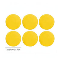 10 Pieces Bright Colors Numbered Agility Disc High Visibility Soccer Training Spots Long-Lasting Floor Training Disc Flexible for Coaches