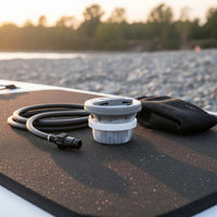 Thickened Inflatable Boat Valve Sturdy Rubber Boat Air Valve Corrosion-Resistant Mesh Filter for Travel
