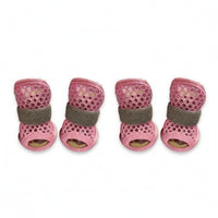 4 Pieces Dog Sandals Wear-Resistant Pet Sandals Lightweight for Outdoor Walks