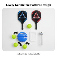Pickleball Return Practice Aid Improves Ability Solo Pickleball Practice Set Sports Equipment Easy Setup Long-Lasting