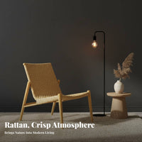 Waterproof paded Woven Seat Weather-Resistant Woven nest Chair Thick Comfortable pad outsidedoor Furniture Rope Weave Design for Adults, Homeowners, Readers, Balcony, Living Room, Garden, Sunroom