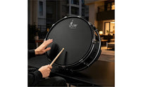 Wear Resistant 14 Inch Black Drum Head Anti-Slip Musical Instrument Accessory for Drummers