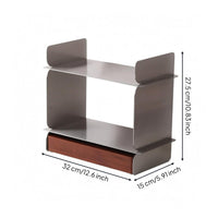 Drawer Base Display Rack Flat Shelves Shelf Organizer Side Panels