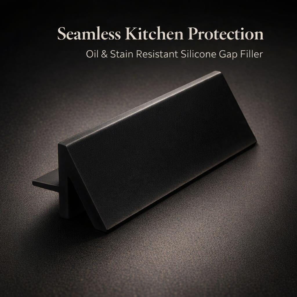 Easy Clean Countertop Seal Strip, Spills Strips Cooker Side Anti-Stain, Heat Resistant Kitchen Appliance Seal, Filler Heat Resistant Oven
