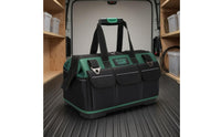 Multi-Purpose Tool Bag Thickened Oxford Cloth Tool Storage Bag Portable Organizer Padded Grip Zippered Top for Electrical Work