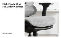 Lumbar Support Ergonomic Chair with Headrest Reclining Function Adjustable Highspine support Mesh Chair Breathable spinerest Computer Seating sturdy Duty for video game enthusiasts, Remote Workers, Students, Gaming Setup, Workstation, Study Room