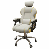 Padded Sofa Design Gaming Chair 360° Swivel Reclining Office Chair with Footrest