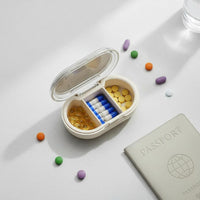 Weekly Box Portable Weekly Sorter small-sized Size for Office, Home, Adults