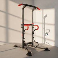 Workout Rig with Workout Station Multi-Function Workout Rig Freestanding Pull up Station with Bar for Fitness Enthusiasts, Adults, Apartment