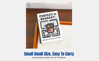Cute Black Cat Mini Notebook, Pocket Notepad, Blank Portable Cartoon Stationery, Student Supplies, Ins Style