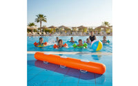 Lightweight Inflatable Swim Stick Long-Lasting PVC Buoyancy Stick with Handles Reusable Inflatable Pool Cylinder Flexible for Children, Vacation