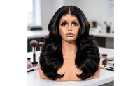 Mannequin Head with Shoulders Stable Hairpiece Head with Shoulders Life-Size Hairpiece Display Bust for Cosmetologists, Studios