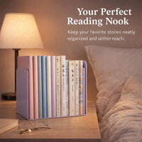 Adjustable Metal Bookends for Study Table, Book Ends for Shelves, Support and Dividers for Professionals, Desktop Holder
