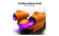 Built-in Music 3-Wheel Mist-Spraying Scooter LED Light-up Wheels 3-Wheel Scooter Foldable Design children's Vehicle Anti-Slip Deck for Toddlers, Beginners, Outdoor Play, Outdoors, Playground, Sidewalk