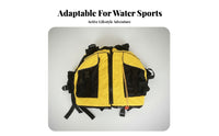 Kayaking Buoyancy Aid Long-Lasting Oxford Material Kayaking Safety Vest Adjustable Boating Vest Lightweight Design Buoyancy Aid