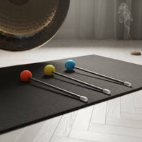 3 Pieces Mallet with Rubber Head Soft Percussion Mallets Soothing