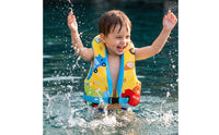 Safe Kids Swim Vest Sleeveless Kids Flotation Vest Thickened Swim Instructor Secure for Toddlers