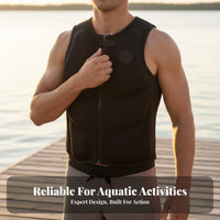 Secure Fit Adult Swim Vest Lightweight Design Adult Buoyancy Vest Sturdy Construction for Adults, Jet Skiing, Fishing, Swimming