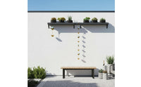 Bee-Themed Rain Chain Weather-Resistant Playful Raindrop Chain Rust-Resistant Rainwater Collector for Gardeners, Homeowners
